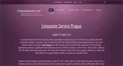 Desktop Screenshot of limuzinalincoln.com